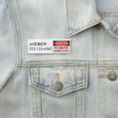 Naam Markering Allergy ID-logo Naamplaatje (In situ)