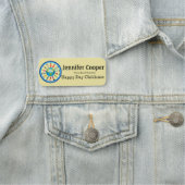 Naam Markering Kinder Logo Aangepaste tekstreeks v Naamplaatje (In situ)