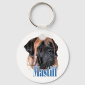 Naam Mastiff (apricot2) Sleutelhanger (Voorkant)