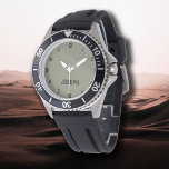 Naam Meisje Jongen Vrouwen Mannen | Warm grijs Mod Horloge<br><div class="desc">Gepersonaliseerde naam Meisje Jongen Vrouwen Mannen | Warm grijs Elegant modern horloge | Klassiek | Elegant | Trendy | Stijlvol | Cadeau. U kunt ervoor kiezen om jouw namen toe te voegen, de naam van een geliefde of een speciaal bericht. Of het nu een oprecht geschenk is voor iemand die...</div>