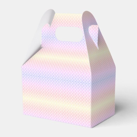 Naam Mermaid Birthday Party wijzigen Persoonlijk w Bedankdoosjes (Achterkant)