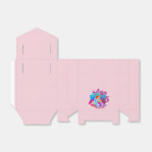 Naam Mermaid Birthday Party wijzigen Persoonlijk w Bedankdoosjes (Uitgevouwen)