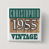 Naam met  Button jaar 1955 (Voorkant)