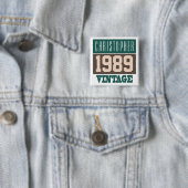 Naam met  Button jaar 1989 (In situ)