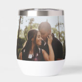 Naam met GPS-coördinaten en gepersonaliseerde foto (Achterkant)