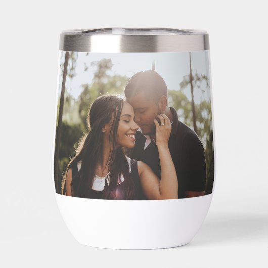 Naam met GPS-coördinaten en gepersonaliseerde foto (Achterkant)