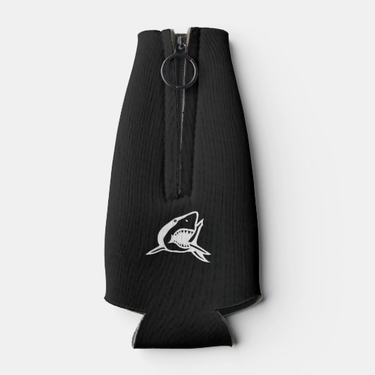 Naam met haai flesjeskoeler (Achterkant)