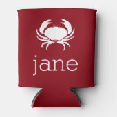 Naam met krab blikjeskoeler (Voorkant)