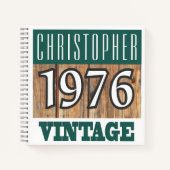 Naam met  Notitieboek 1976