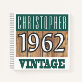 Naam met Notitieboek jaar 1962 (Voorkant)