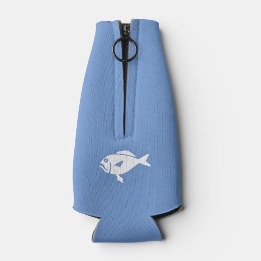 Naam met vis flesjeskoeler (Achterkant)