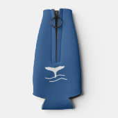 Naam met walvis flesjeskoeler (Achterkant)