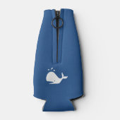 Naam met walvis flesjeskoeler (Achterkant)