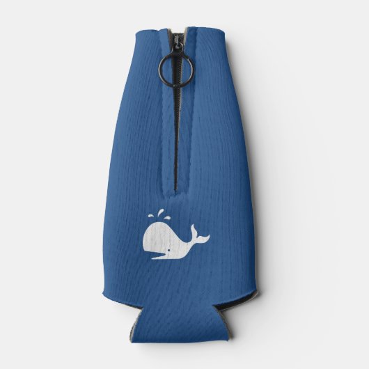 Naam met walvis flesjeskoeler (Achterkant)