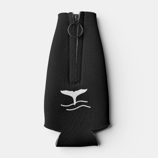 Naam met walvis flesjeskoeler (Achterkant)