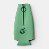 Naam met zeemeermin flesjeskoeler (Achterkant)