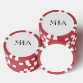 Naam Mia Poker Chips (Opstapeling)