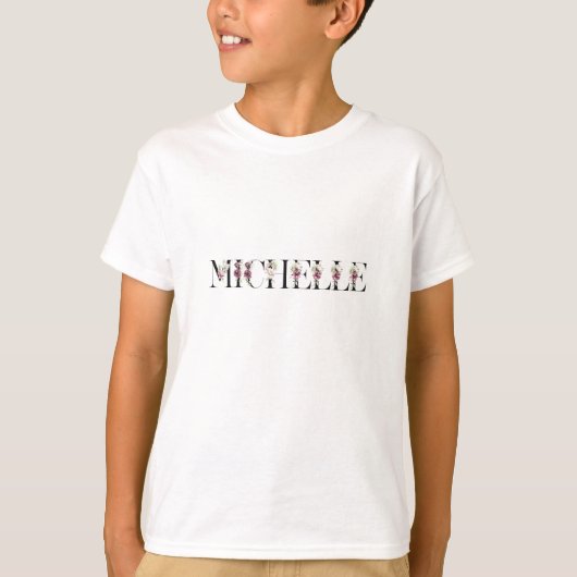 Naam Michelle T-shirt (Voorkant)
