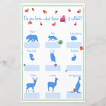 Naam Mijn Baby Succulent Baby shower Spel