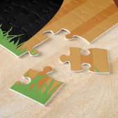 Naam mini Schnauzer Pet Legpuzzel (Zijkant)