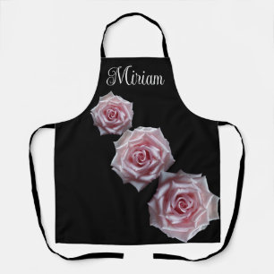 naam Miriam roze rozen bloemenpracht Schort