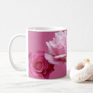 naam Miriam roze rozenbloem Koffiemok