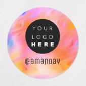 Naam Mode Aangepaste Logo Abstracte labels kopen (Design 1)