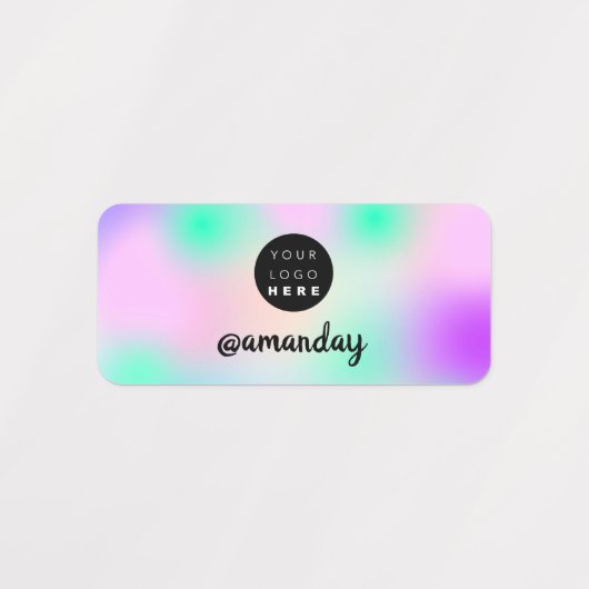 Naam Mode Abstracte labels op Holograaf Logo kopen (Design 1)