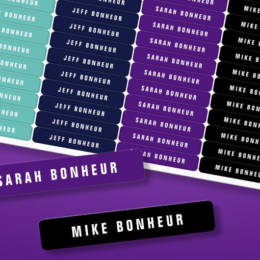 Naam Modern | IJzer-on kleding Labels