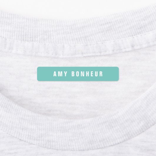 Naam Modern | IJzer-on kleding Labels (Aangebracht)