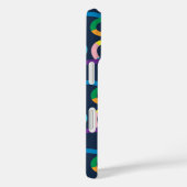 Naam modern kleurrijk modellenontwerp Case-Mate iPhone case (Achterkant / Rechts)