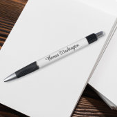 Naam modern script monogram pen