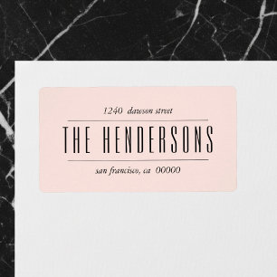 Naam moderne veelgebruikte Script-reeks Etiket