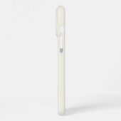 Naam Monogram Classic Minimalist iPhone Hoesje (Linkerkant)