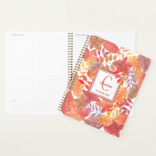 Naam Monogram Foliage Planner (Display)