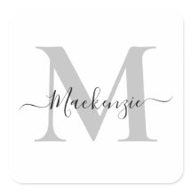 Naam Monogram Initiaal personaliseren