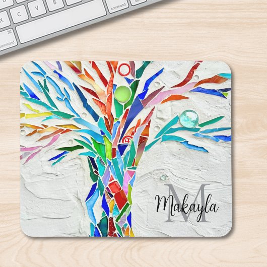 Naam Monogram Mosaic Muismat