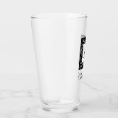 Naam Monogram Regal Style Glass (Versie 1) Glas (Rechts)