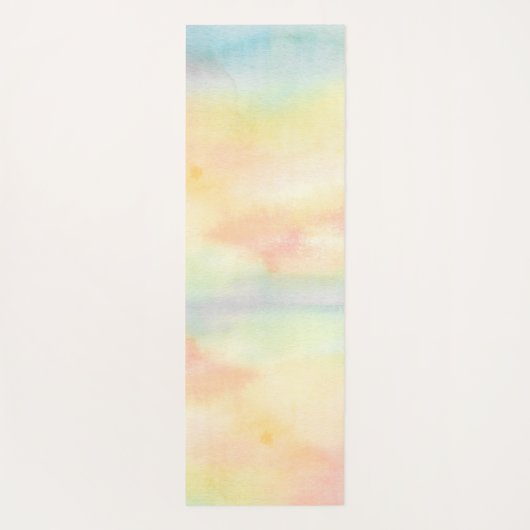 Naam Monogram regenboogboom Yogamat (Achterkant)