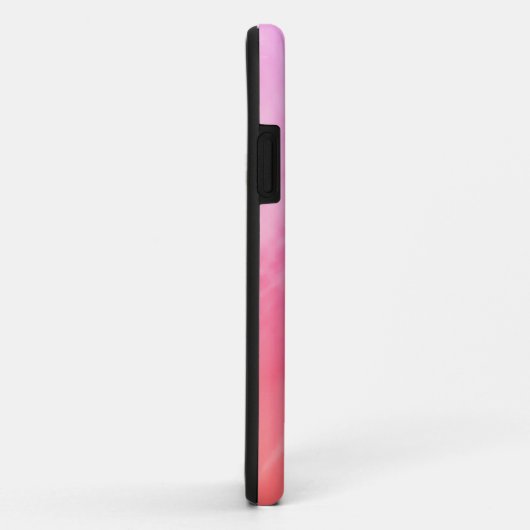Naam Monogram roze Case-Mate iPhone Case (Achterkant/rechts)