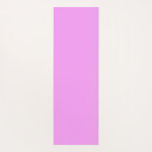 Naam Monogram Roze Paarse Meisje Yogamat (Achterkant)