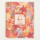 Naam Monogram Waterverf Planner (Voorkant)