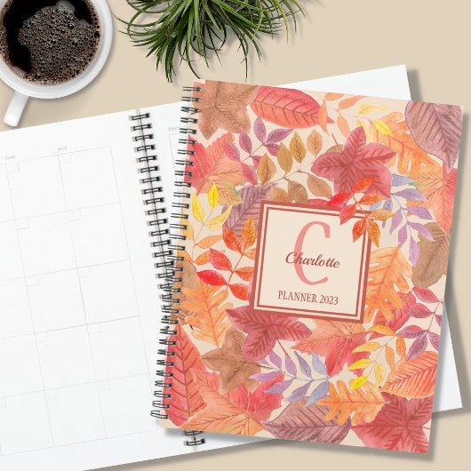 Naam Monogram Waterverf Planner