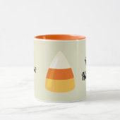 Naam, Mooie Halloween Candy Corn 11oz Combo Mok (Midden)