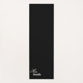 Naam Mrs Smith Black Yogamat