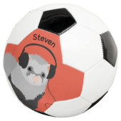 Naam Music Lover Ferret Voetbal (Drie kwart)