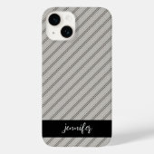  naam Naadloos houten patroon Case-Mate iPhone Case (Achterkant)