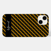  naam naadloos kleurig patroon Case-Mate iPhone case (Achterkant (horizontaal))