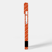  naam Naadloos oranje patroon Case-Mate iPhone Case (Achterkant / Links)