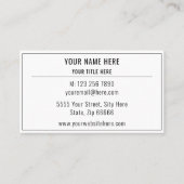 Naam Naam Titel Telefoon E-mailadres Website Bedri Visitekaartje (Voorkant)